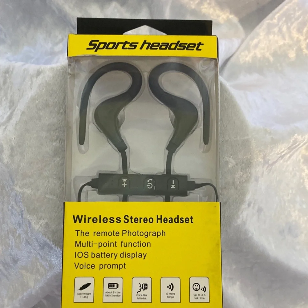 Wireless Stereo Headset with Remote Photograph Function